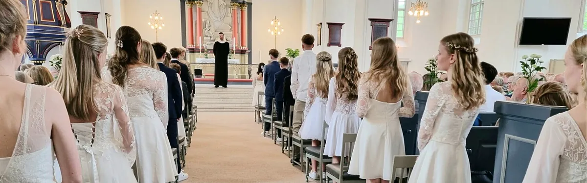 Konfirmation i Ansgars Kirken
