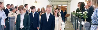 Konfirmation i Ansgars Kirken