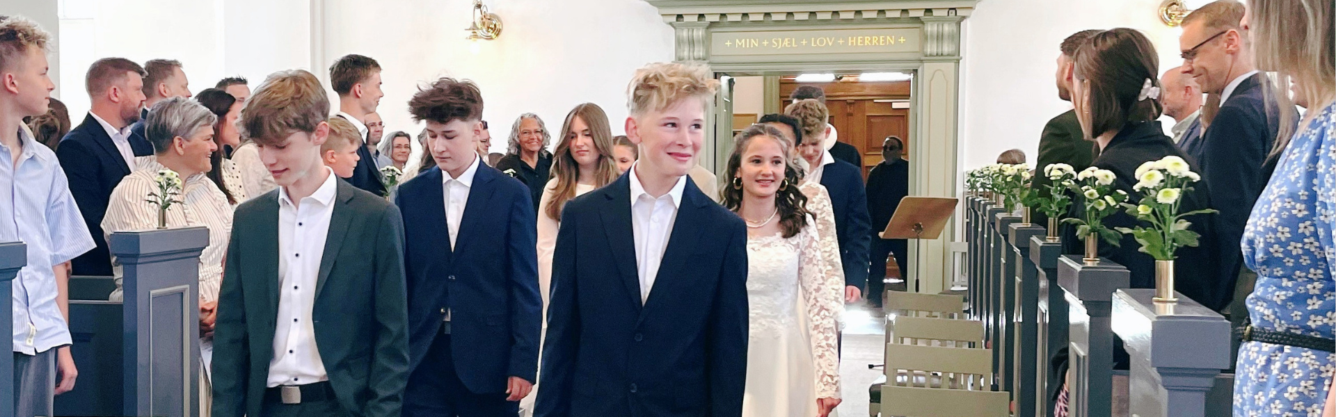 Tilmelding til konfirmation i Ansgars Kirken